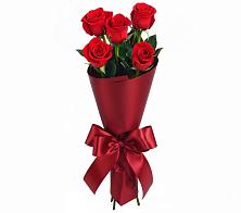 Букет 5 Красных роз Эдлесс Лав #REPLACE_PRED# Москаленках