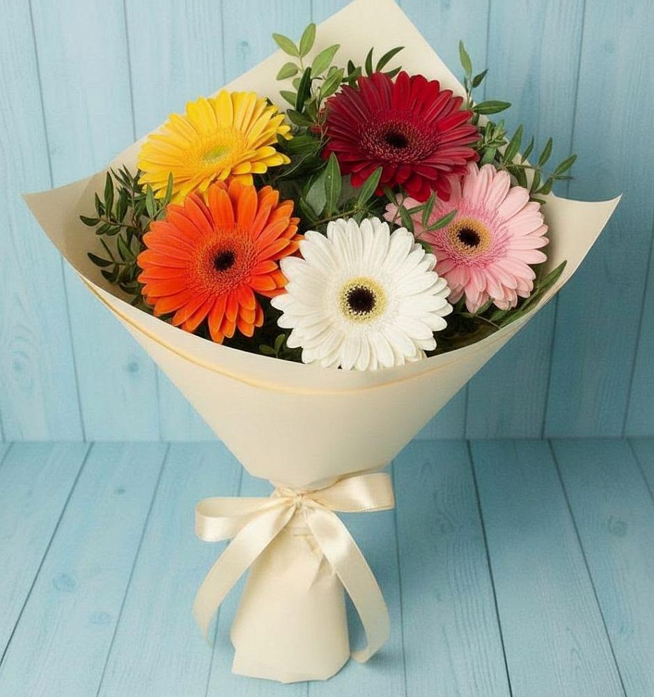 Букет цветов из: Герберы в Москаленках