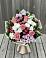 Букет цветов из: Альстромерии, Гвоздики, Розы и Хризантемы в Москаленках