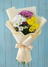 Букет цветов из:  Хризантемы #REPLACE_PRED# Москаленках