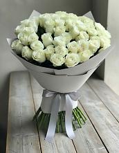Букет 35 Белых роз в Москаленках