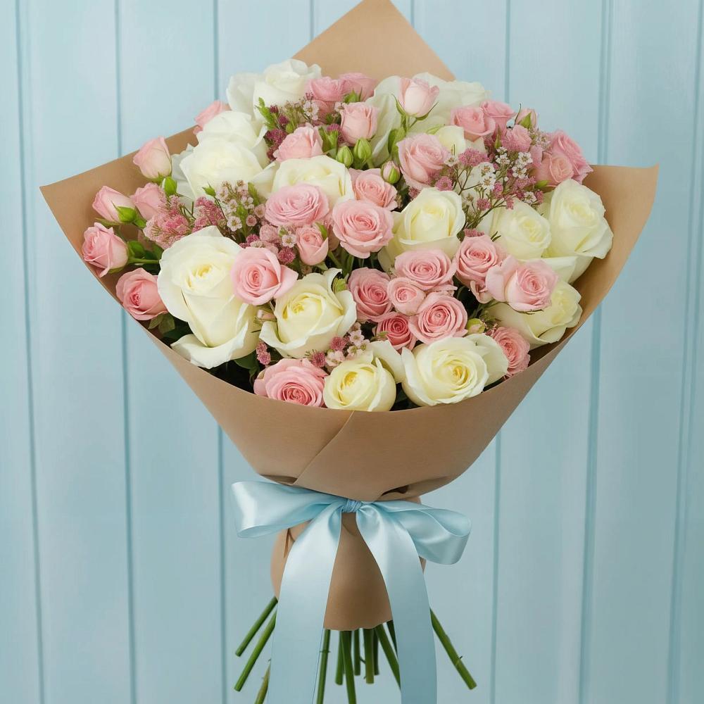 Букет цветов из: Розы в Москаленках