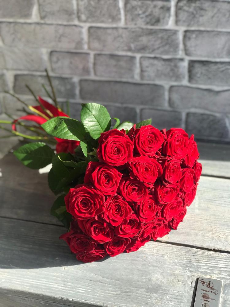 Букет Красные розы Фридом в Москаленках