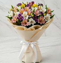 Букет цветов из:  Альстромерии в Москаленках