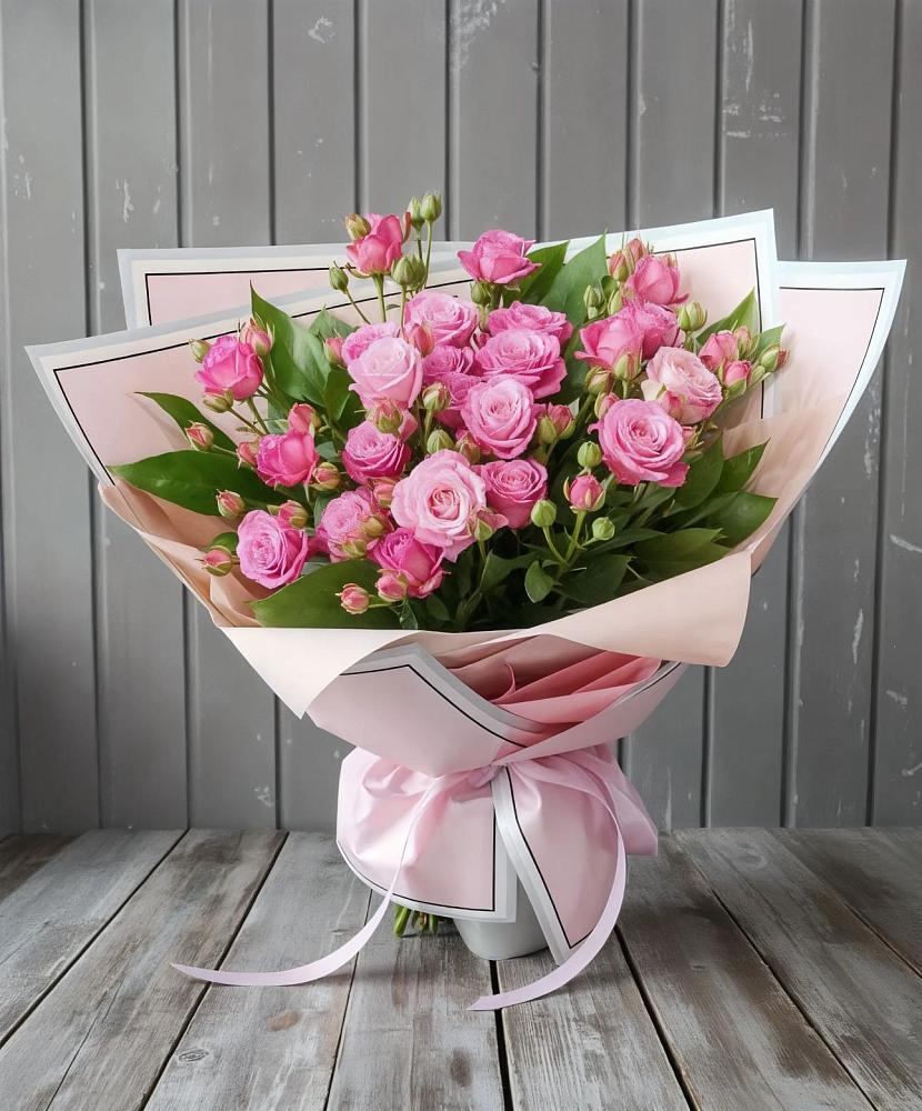 Букет Розовый кустик в Москаленках