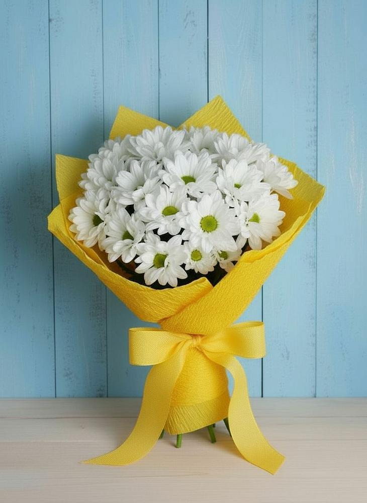 Букет цветов из: Хризантемы в Москаленках