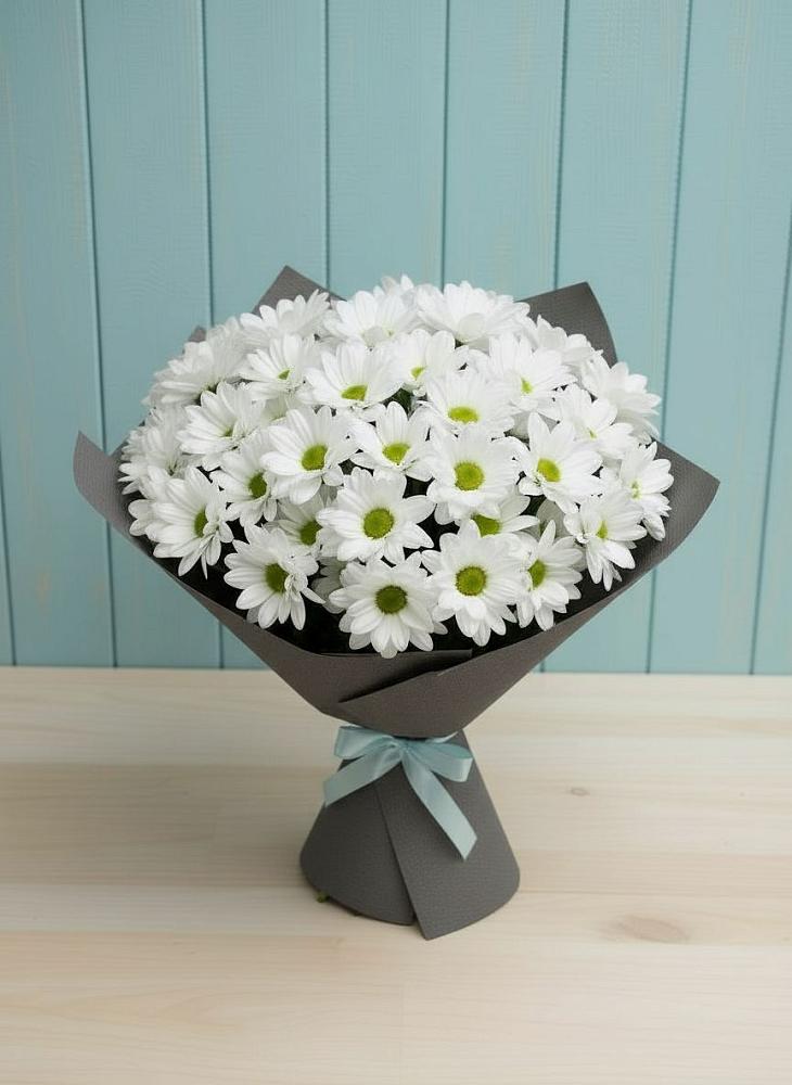 Букет цветов из: Хризантемы в Москаленках