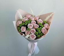Букет цветов из:  Розы и Хризантемы в Москаленках