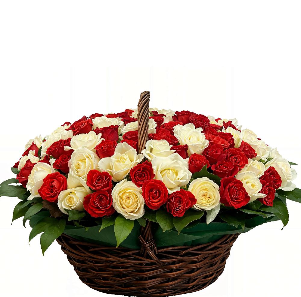 Премиум букет из: Розы в Москаленках