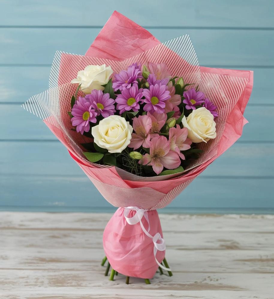 Букет цветов из: Герберы в Москаленках