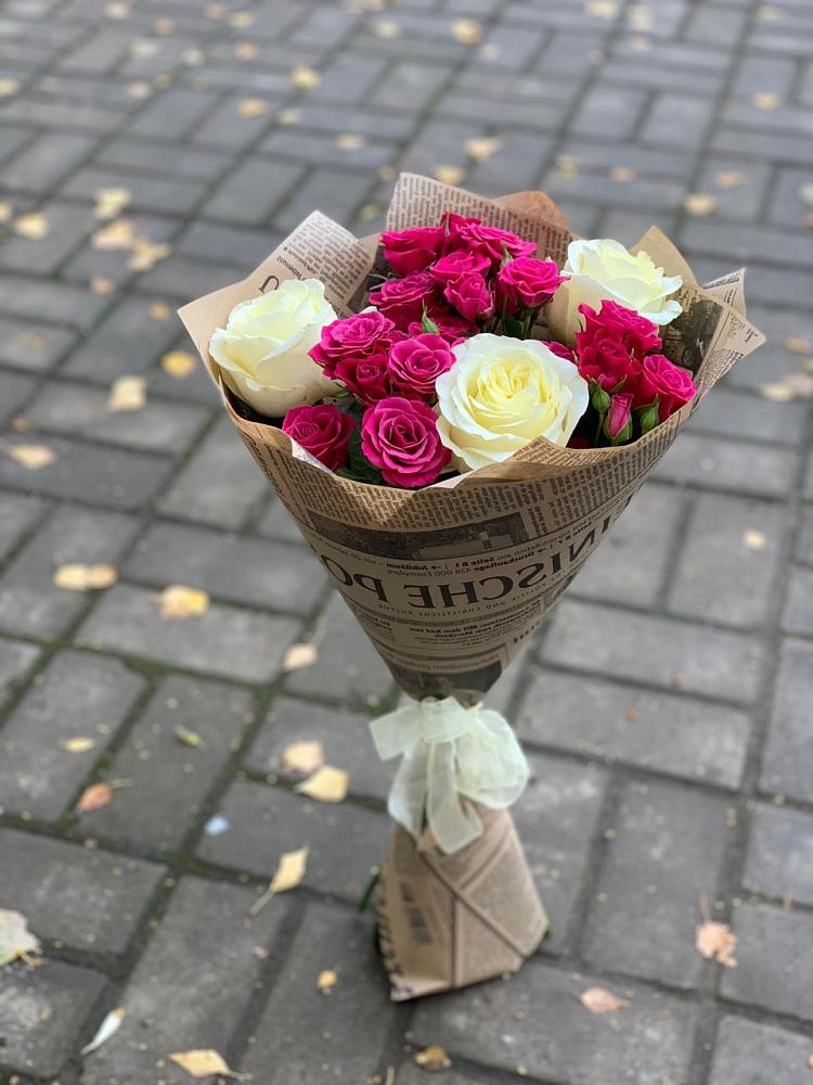 Букет цветов из: Розы в Москаленках