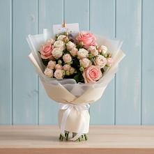 Букет цветов из:  Розы #REPLACE_PRED# Москаленках
