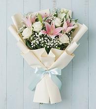 Букет цветов из:  Лилии в Москаленках