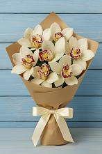 Букет цветов из:  Орхидеи и Розы в Москаленках